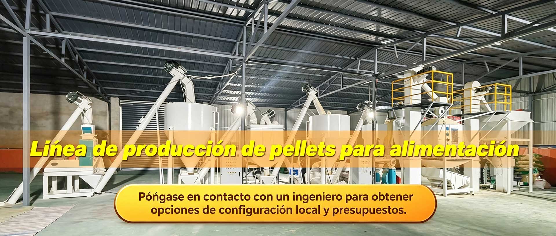 Gofine machinery feed production line banner picture