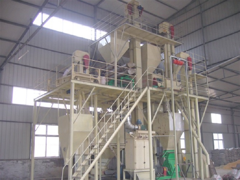 Automated pellet production line: