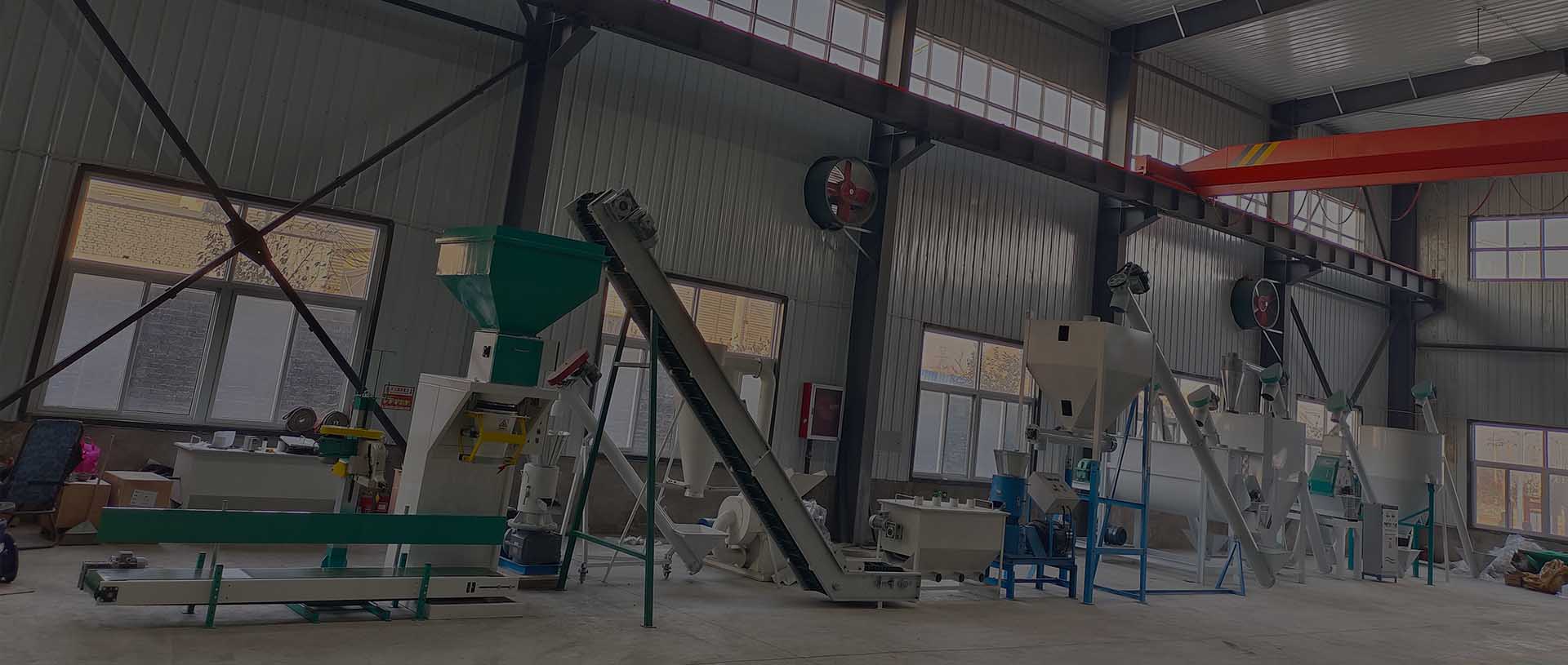 Gofine machinery feed production line banner picture