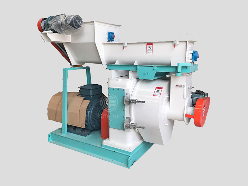 Ring die feed pellet machine