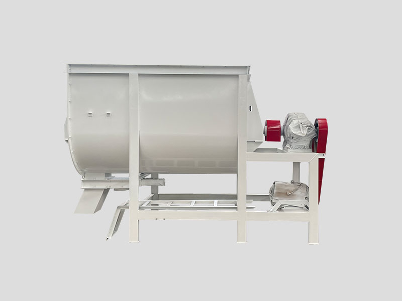 Horizontal feed mixer