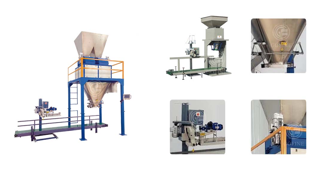 Feed pellet packaging machine