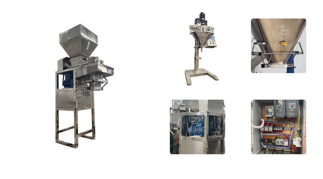 Feed powder packaging machine