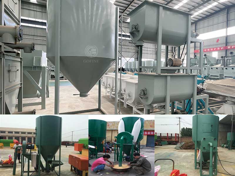 good animal feed crusher mixer