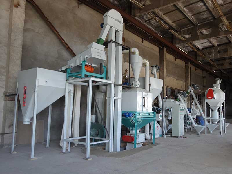 feed pellet production line