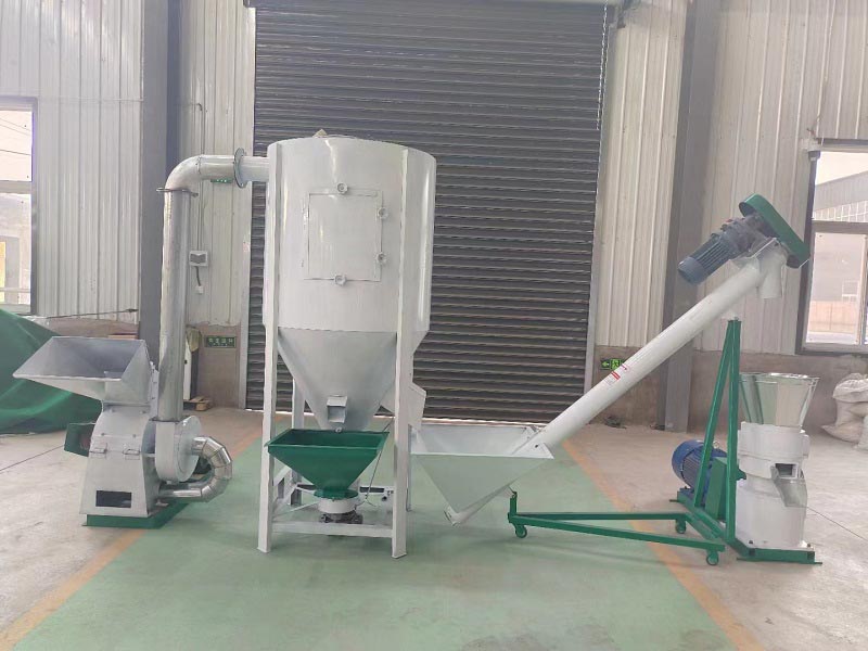 1 ton per hour feed pellet production line