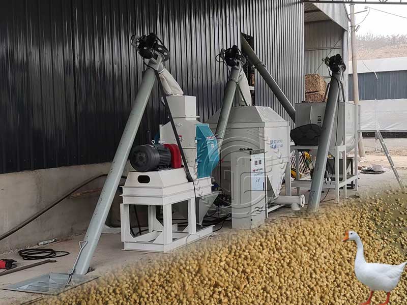 Best Goose Feed Production Line for Feed Processing Plant