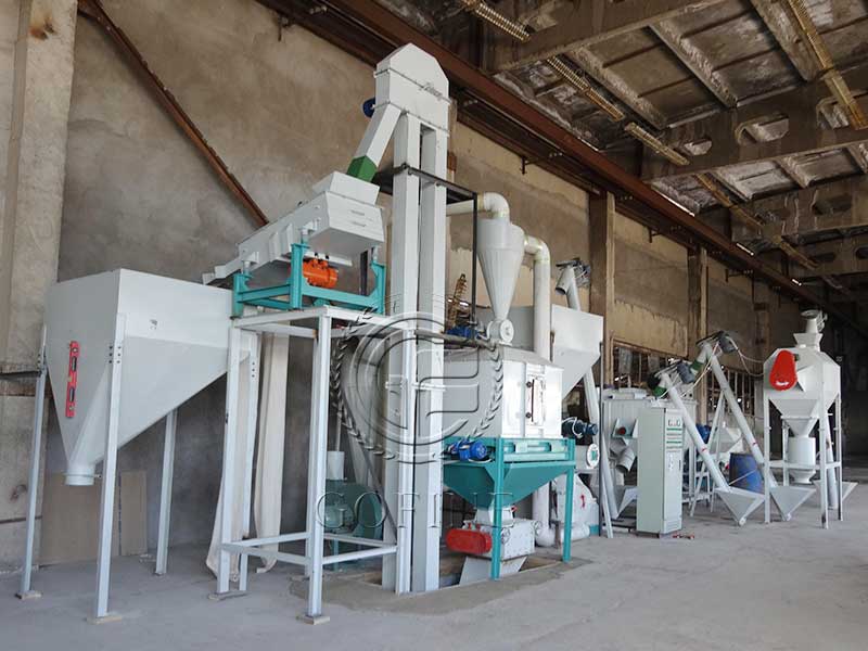 fish feed production line