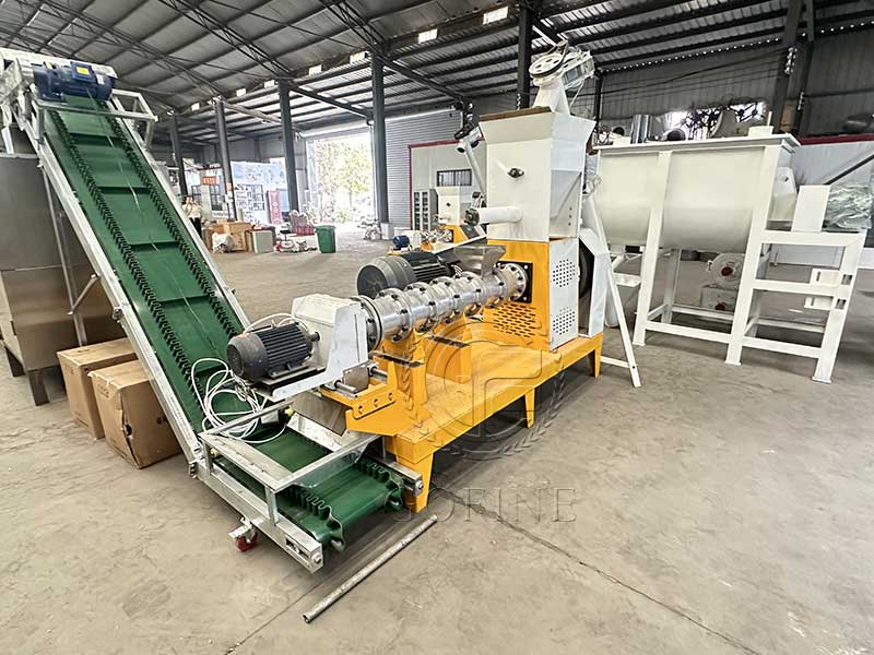 Hot selling large pet feed pellet production line for sale