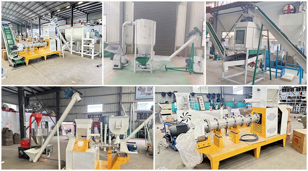 Pet feed pellet production line