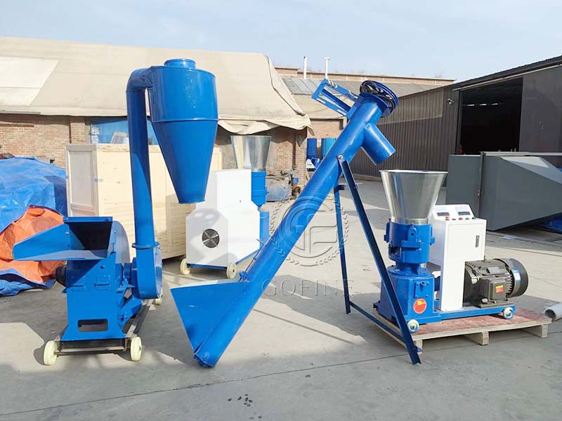 High-yield livestock pellet feed production equipment