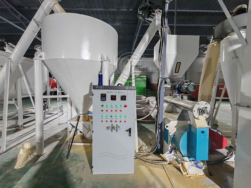 livestock pellet feed production equipment