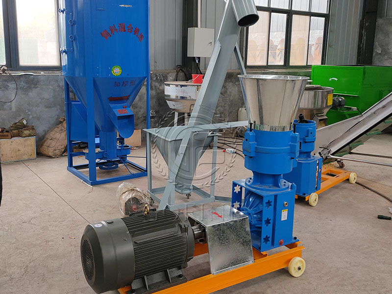 feed pellet processing machine