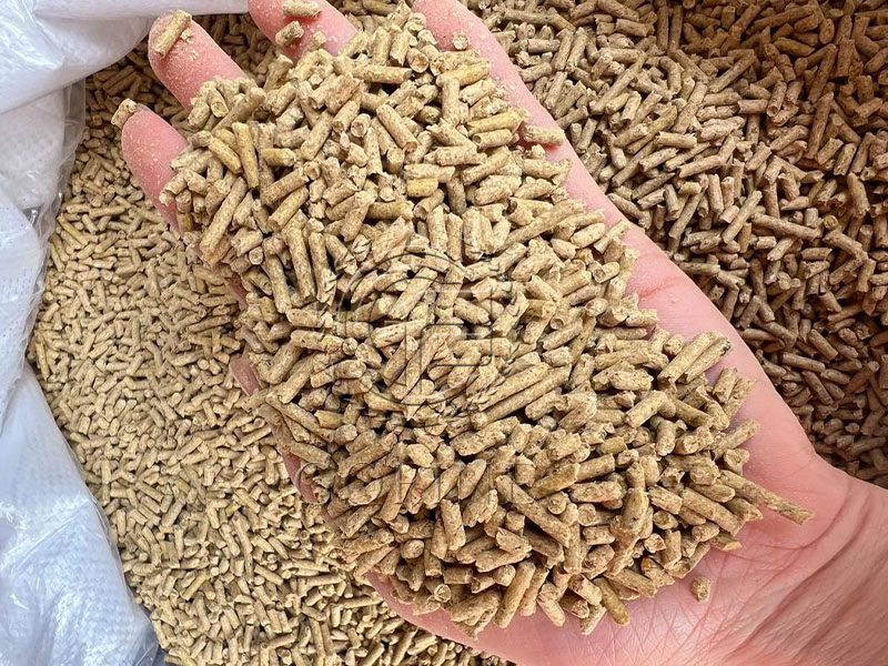 Dairy Cow Feed Pellet Production Line for Sale