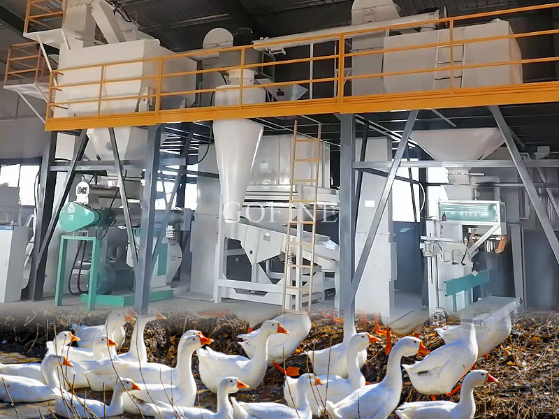 Goose Feed Mill Turnkey Project