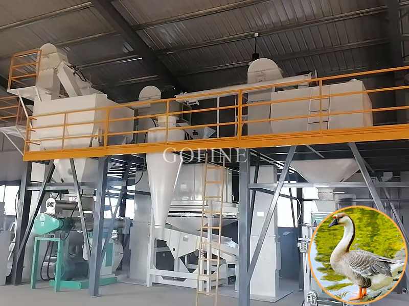 Goose Feed Mill Turnkey Project