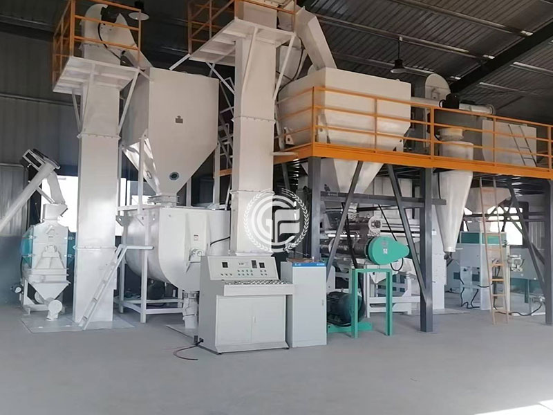 15–25 t/h feed production line
