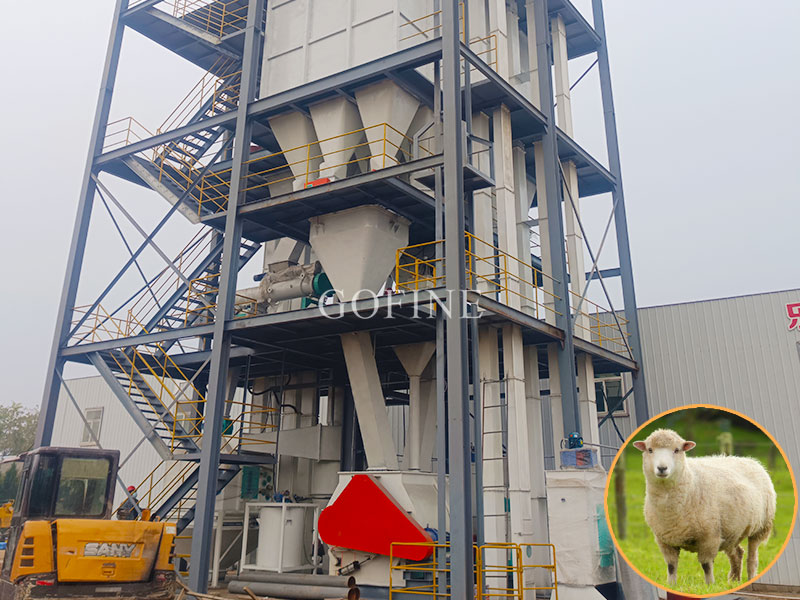 Sheep Feed Mill Turnkey Project